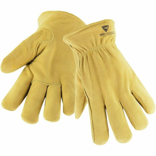 West Chester Protective Gear Protective Gear Men's Medium Deerskin Leather Winter Work Glove 95500/M